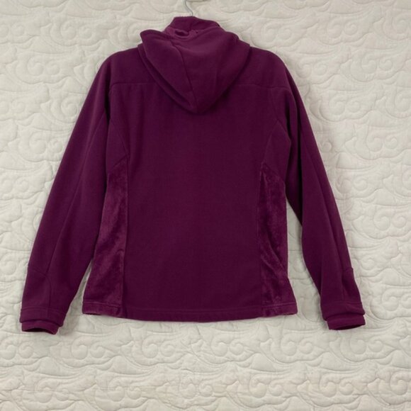 Marika Purple Hooded Fleece Jacket with Plush Lining - Picture 2 of 10
